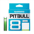 Shimano PL-M58R PITBULL 8 Lime Green No. 2 150m