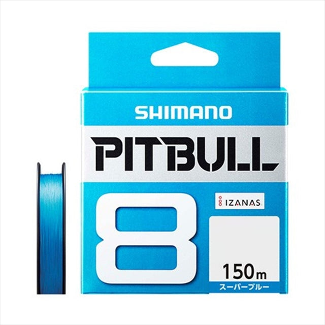 Shimano PL-M58R PITBULL 8 Super Blue 0.6 150m