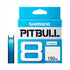 Shimano PL-M58R PITBULL 8 Super Blue 0.6 150m