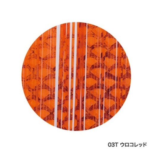 SHIMANO Engetsu Bakubaku Skirt EP-002R Uroko Red 03T