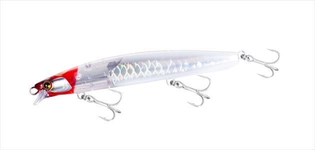 SHIMANO Seabass Lure XF-213U Flounder Minnow SR 130S Flash Boost 005 F Red Head