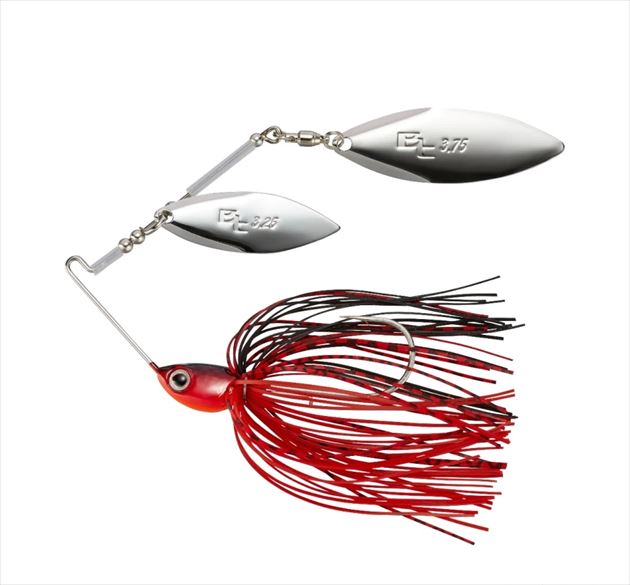 SHIMANO Spinnerbait Buzzbait TR-110U Bantam Swede Strong DW 3/8oz 009 Red Black