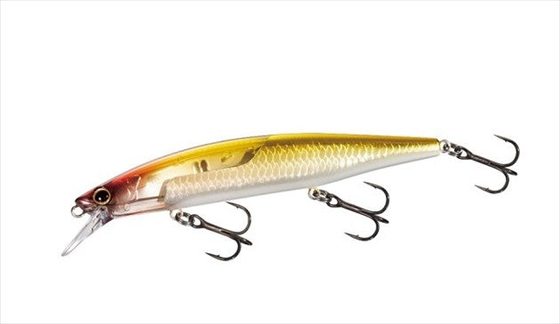 SHIMANO Bass Lure ZQ-M11U Bantam World Minnow 115F Flash Boost 011 Kyorin Crown