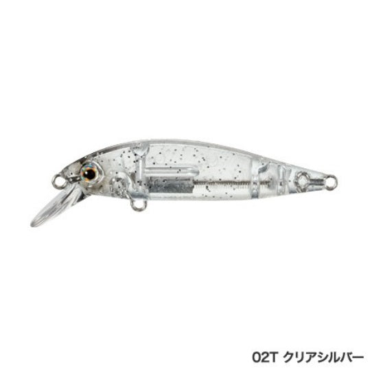 SHIMANO Soare Rise Shot Flat 50S AR-C OM-350R Clear Silver 02T