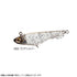 SHIMANO XK-S46S Soare Rise Shot DI 46HS 002 Clear Silver