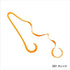 SHIMANO Engetsu Bakubaku Necktie FT Double Curly ED-R02T Orange 001