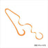 SHIMANO Engetsu Bakubaku Necktie FT Double Curly ED-R02T Orange G 002