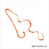 SHIMANO Engetsu Bakubaku Necktie FT Double Curly ED-R02T Scale Orange 004