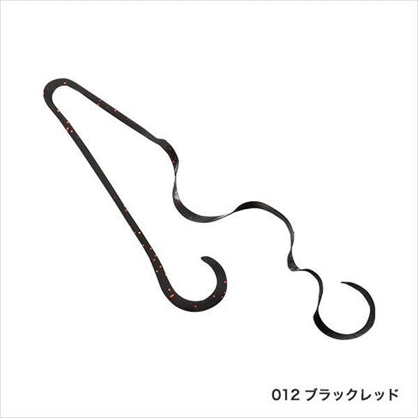 SHIMANO Engetsu Bakubaku Necktie FT Double Curly ED-R02T Black Red 012