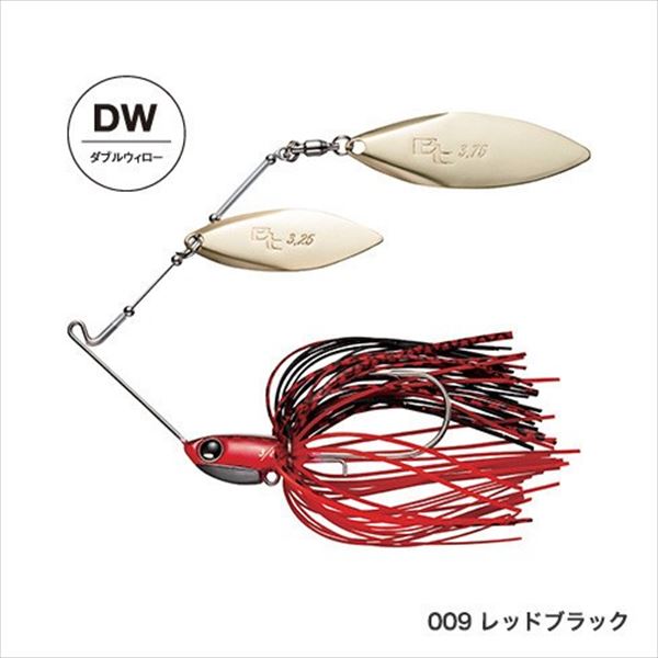 SHIMANO Bantam Swede DW 1/2oz ZO-214R Red Black 009