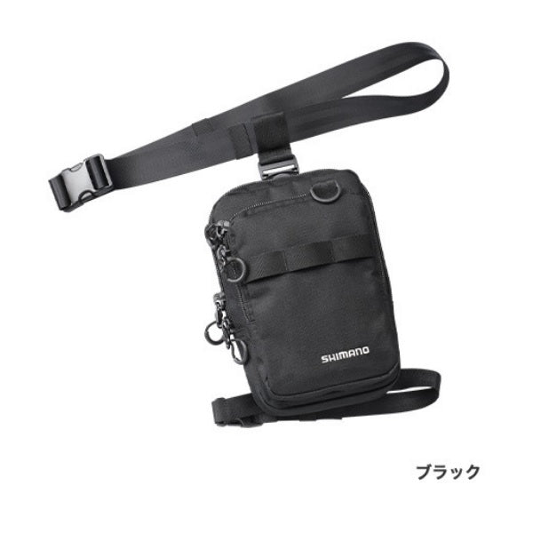 SHIMANO BW-022T Run Gun Leg Bag Black