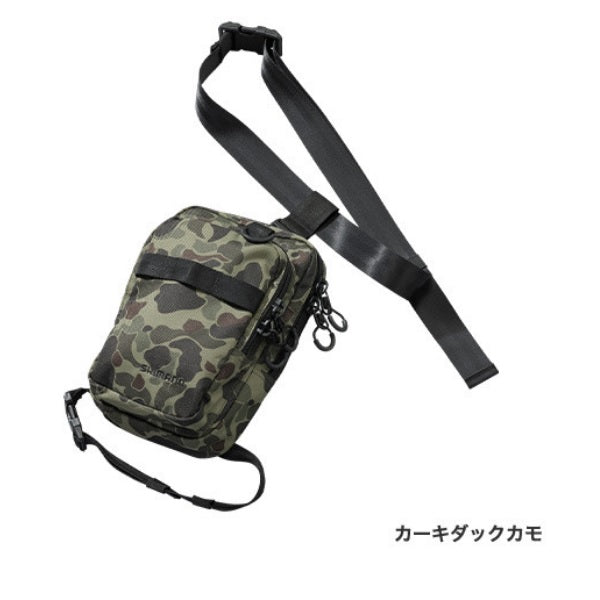 SHIMANO BW-022T Run Gun Leg Bag Khaki Duck Camo