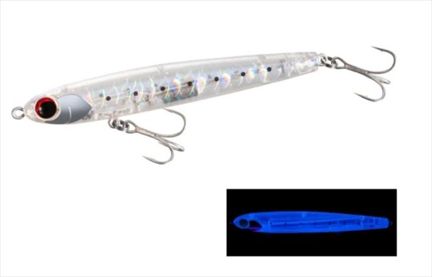 SHIMANO Sea Bass Lure XL-K10V Exsence Staggering Swimmer 100ES Jet Boost 007 T Clear Sardine