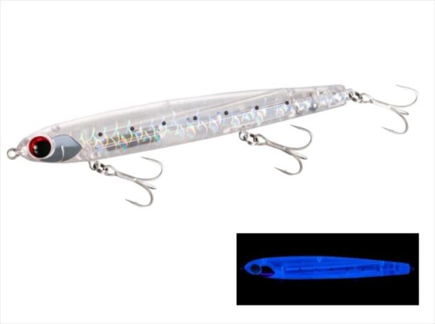 SHIMANO Sea Bass Lure XL-K12V Exsence Staggering Swimmer 125ES Jet Boost 007 T Clear Sardine