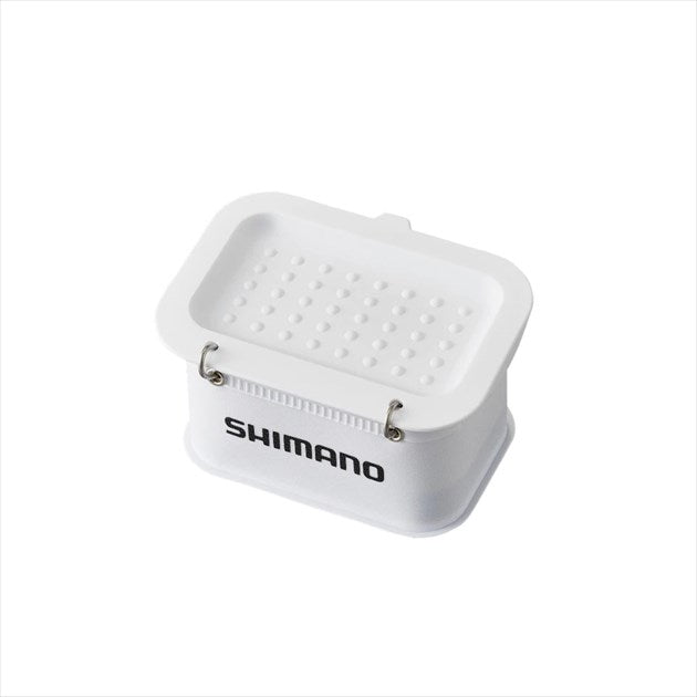 SHIMANO Bait Box BK-1B2V Sashie Bucket White S