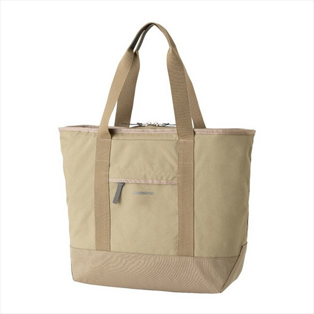 SHIMANO Tackle Bag BA-001V Extra Tote Sand Beige M