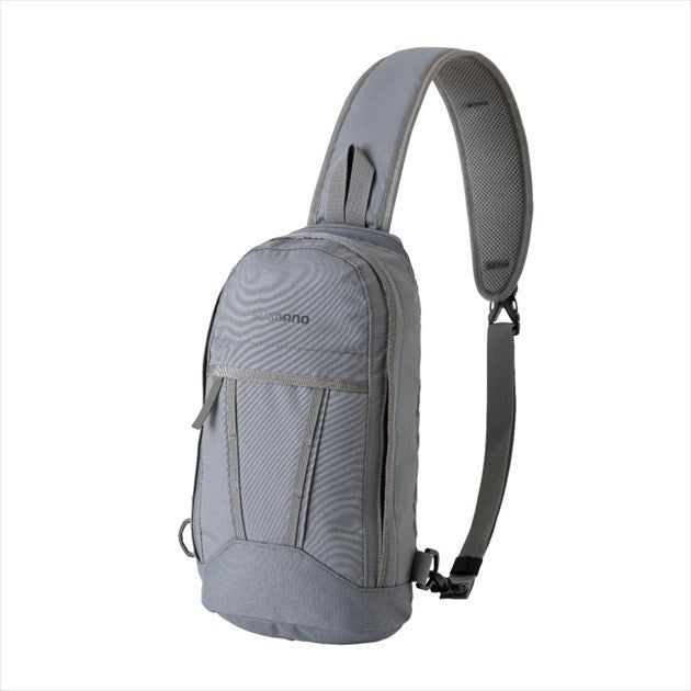 SHIMANO Tackle Bag BS-011V Extra Sling Bag Gray M