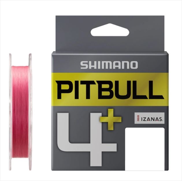 Shimano Line LD-M44V Pitbull 4+ 100m 0.15 Traceable Pink