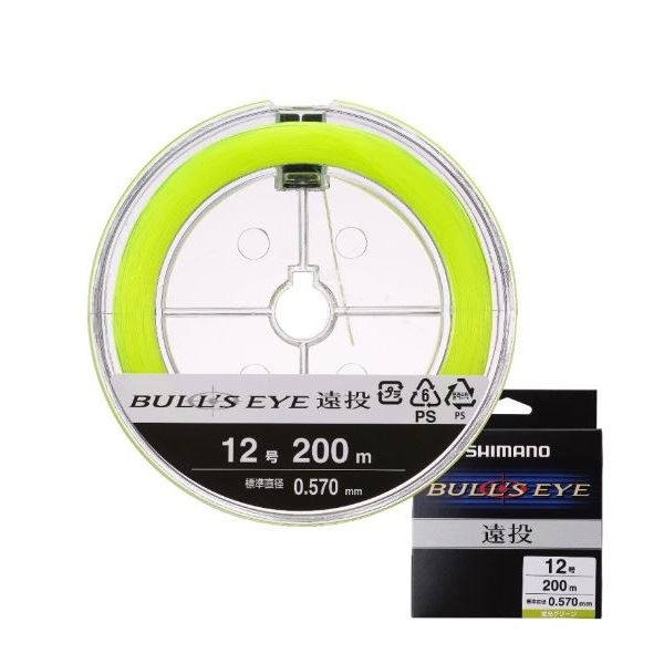 Shimano Line Bullseye Long Cast LA-C61V No. 12 200m Green