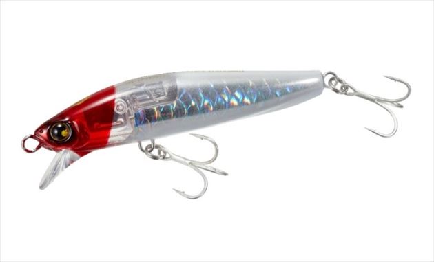 SHIMANO Seabass Lure XF-H95V Netsuna Spindrift 95S Flash Boost 005 A Red Head