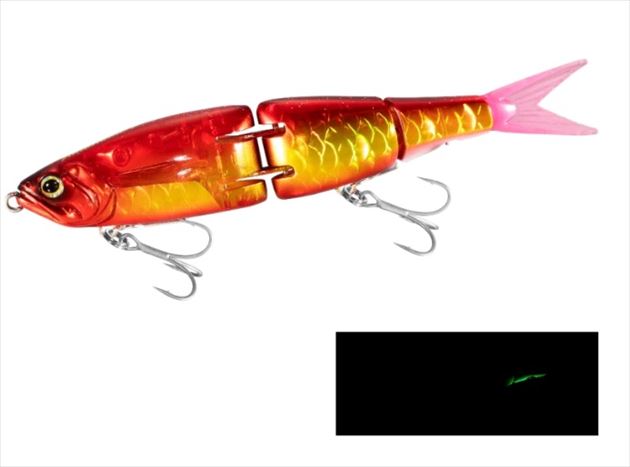 SHIMANO Seabass Lure XG-X15V Netsuna Armor Joint 150S Flash Boost 007 A Akakinglow