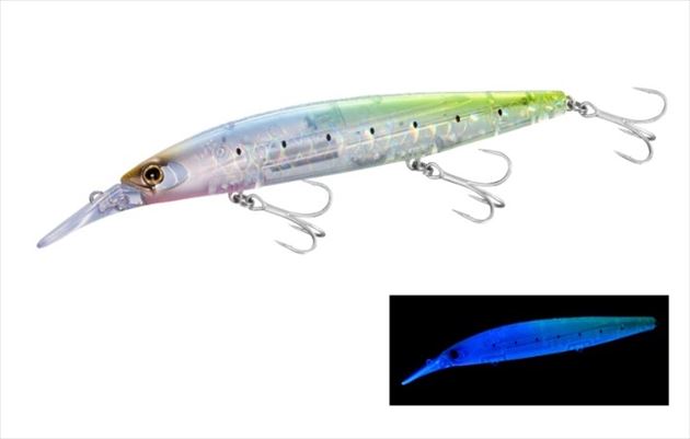 SHIMANO Seabass Lure XM-212V Exsence Dive Assassin 125S Flash Boost 008 T Keimurai Washi