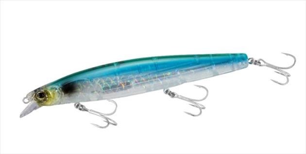 SHIMANO Sea Bass Lure XM-X12V SHIMANO x Kaiyodo Fujigoro Iwashi 129F 005 T Blue Green