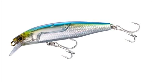 SHIMANO Bass Lure ZQ-M11V Scorpion World Jerk 110F Flash Boost 009 N Blue Yellow