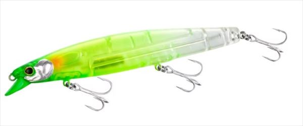 SHIMANO Sea Bass Lure XM-X12W SHIMANO x Kaiyodo Fujigoro Iwashi 129F Flash Boost 006 Matte Clear Chart