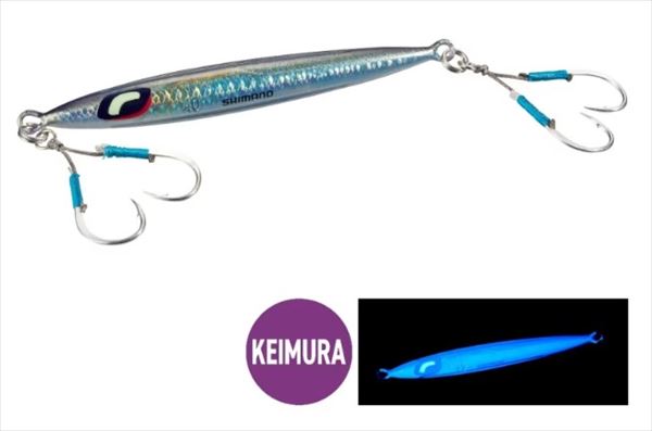 SHIMANO Metal Jig JV-P04W Ocea Pebble Light 40g 002 SR Chameleon Horse Mackerel