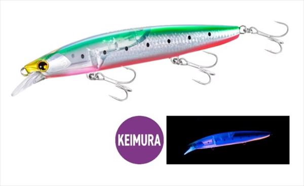 SHIMANO Seabass Lure XF-313T Netsuna Hirame Minnow 135F Flash Boost 019 N Keimurai Washi