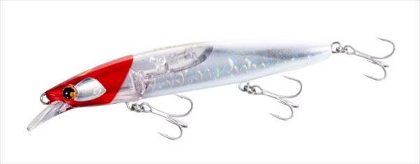 SHIMANO Seabass Lure XF-413T Netsuna Hirame Minnow 135S Flash Boost 015 A Red Head