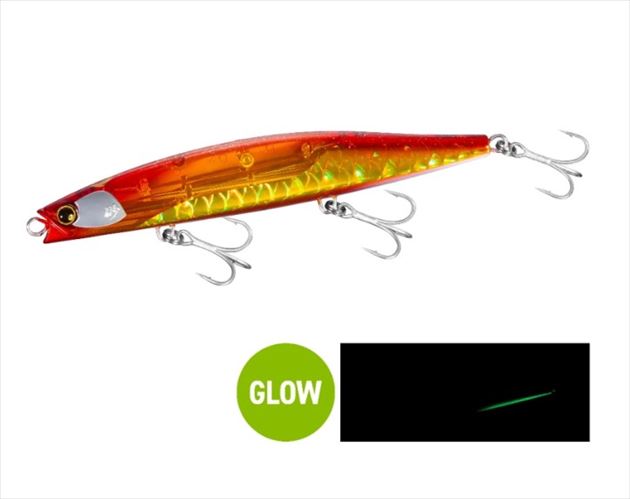 SHIMANO Seabass Lure XG-R12W Netsuna Beam Drift 125S Flash Boost 008 A Akakinglow