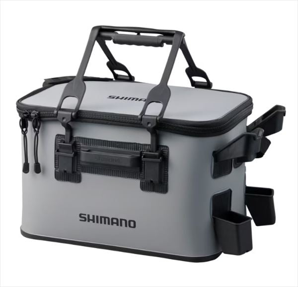 SHIMANO Tackle Bag BK-021W Rod Rest Tackle Bag (Rest 2/Hard Type) Gray 27L