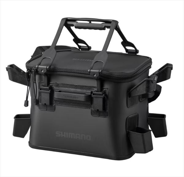 SHIMANO Tackle Bag BK-024W Rod Rest Tackle Bag (Rest 4/Hard Type) Black 22L