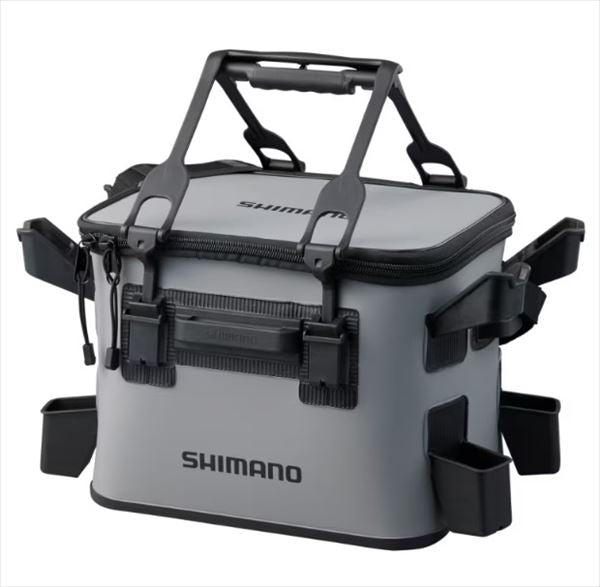 SHIMANO Tackle Bag BK-024W Rod Rest Tackle Bag (Rest 4/Hard Type) Gray 22L