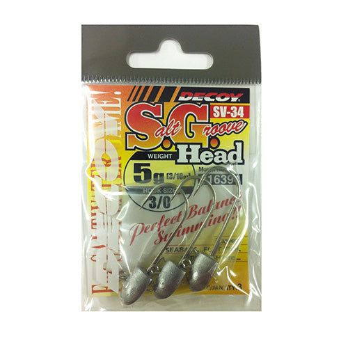 DECOY SG Head SV-34 3/0-3/16(5g)