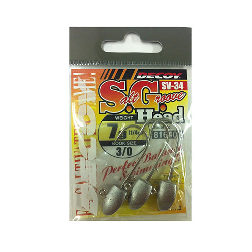 DECOY S.G. Head SV-34 3/0-1/4 (7g)