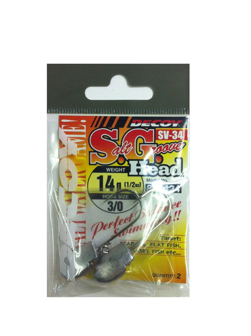 DECOY S.G. Head SV-34 3/0-1/2 (14g)