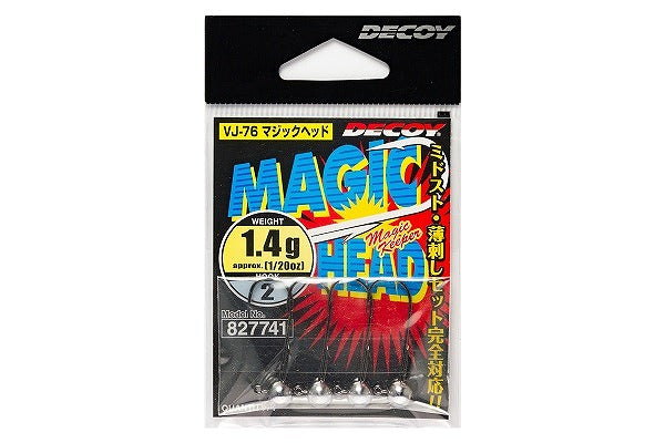 DECOY Jig Head VJ-76 Magic Head #2-1.4g