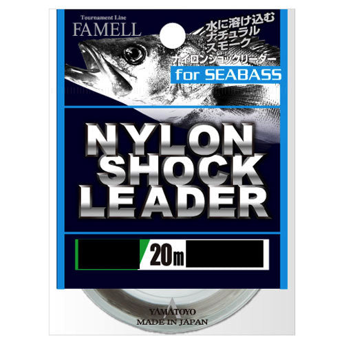 Yamato Yotegus Seabass Nylon Shock Leader 20m Gray No. 7 (30LB)