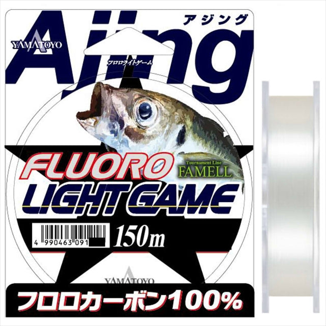 Yamatoyo Fishing Line Famel Fluorolite Game 150m 2.5lb
