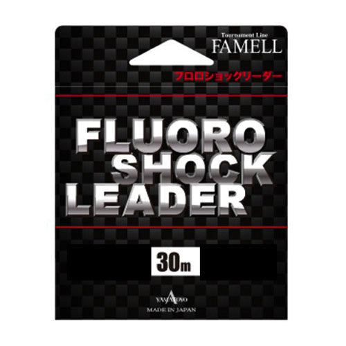 Yamatoyo Tegus Fluoro Shock Leader 30m 0.8 (3LB)