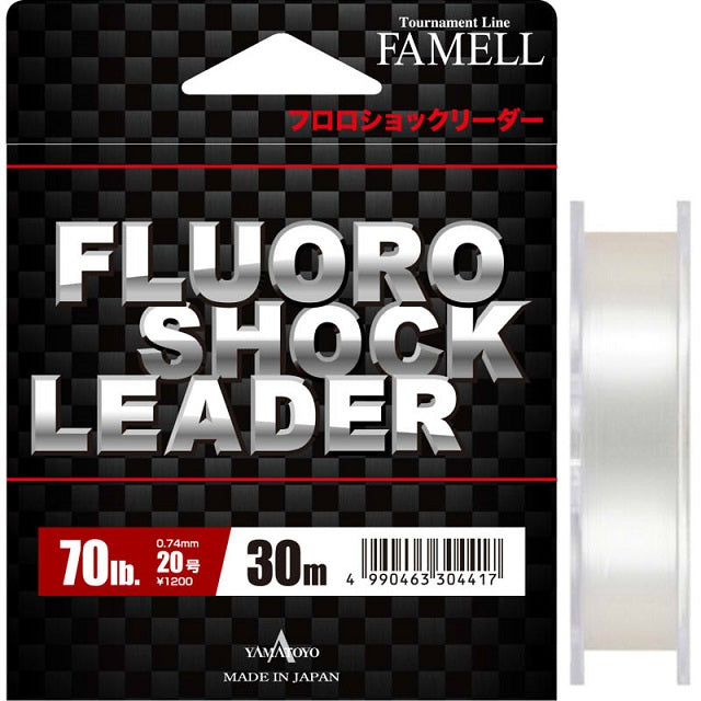Yamatoyo Tegusu Fluoro Shock Leader 30m 70lb