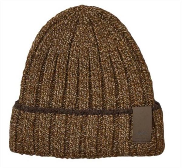 FREEKNOT Winter Hat Y3189 FOURON Four On Rib Knit Watch 30 Brown