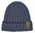 FREEKNOT Winter Hat Y3189 FOURON Four On Rib Knit Watch 74 Indigo Blue