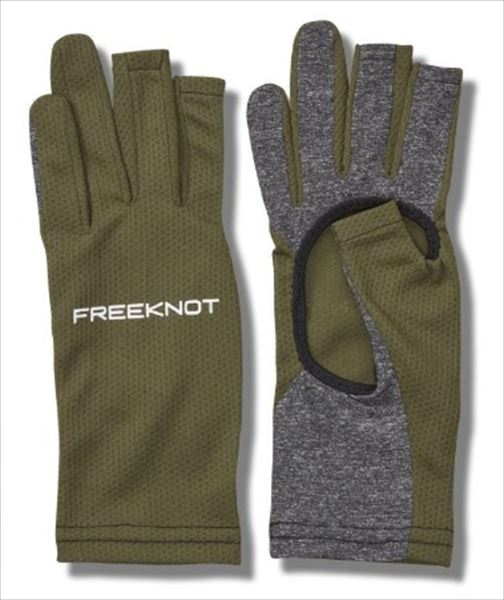 FREEKNOT GLOVES BOWBUWN Gloves 3-cut Y4176 F Olive