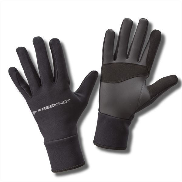 FREEKNOT Cold Weather Gloves FOURON Neoprene Gloves Full Finger Black M