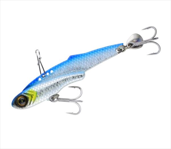 Hayabusa Metal Jig FS441-20-1 Jack Eye Furi Furi Vibe Real Fish Scale Blue Sardine Mesh Luminous