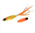 Hayabusa Metal Jig FS442-3-6 Jack Eye Bean Wiggle Gold Orange Zebra/Fluorescent Orange
